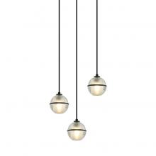 Matteo Lighting C33103MB - Misty Matte Black Pendant