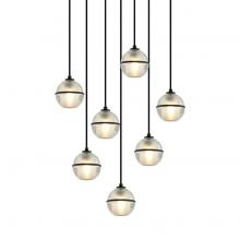 Matteo Lighting C33107MB - Misty Matte Black Pendant