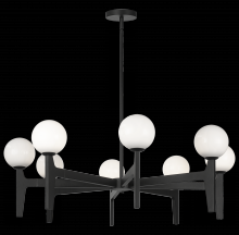 Matteo Lighting C34908MBOP - Scriben Matte Black Pendant