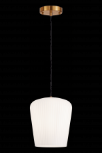 Matteo Lighting C61001AGOP - Charismo Aged Gold Brass Pendant