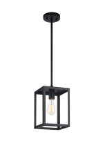 Matteo Lighting C76001BK - Flare Black Pendant