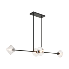 Matteo Lighting C81744BKCL - Novo Black Pendant