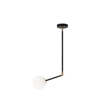 Matteo Lighting C83001AGOP - Novu Aged Gold Brass Pendant