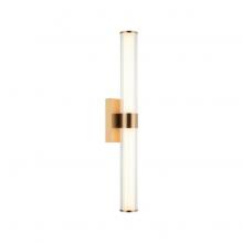Matteo Lighting S06426AG - Macie Aged Gold Brass Vanity
