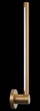 Matteo Lighting W31424AG - Novelle Aged Gold Brass Wall Sconce