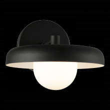 Matteo Lighting W34401MBOP - Creston Matte Black Wall Sconce