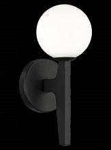 Matteo Lighting W34901MBOP - Scriben Matte Black Wall Sconce