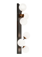 Matteo Lighting W83006AGOP - Novu Aged Gold Brass Wall Sconce