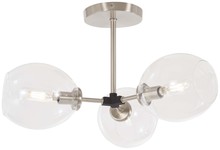 Minka George Kovacs P1363-619 - NEXPO - 3 LIGHT SEMI FLUSH